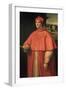 Portrait of Cardinal Alessandro Farnese, Future Pope Paul III-null-Framed Giclee Print