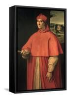 Portrait of Cardinal Alessandro Farnese, Future Pope Paul III-null-Framed Stretched Canvas