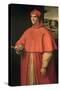 Portrait of Cardinal Alessandro Farnese, Future Pope Paul III-null-Stretched Canvas