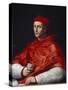 Portrait of Cardinal Bibbiena by Raphael-null-Stretched Canvas