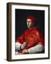 Portrait of Cardinal Bibbiena by Raphael-null-Framed Giclee Print