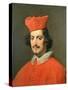 Portrait of Cardinal Camillo Astali Pamphili, 1650-Diego Velazquez-Stretched Canvas