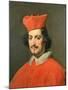 Portrait of Cardinal Camillo Astali Pamphili, 1650-Diego Velazquez-Mounted Giclee Print