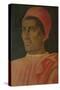 Portrait of Cardinal Carlo De' Medici-Andrea Mantegna-Stretched Canvas