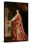 Portrait of Cardinal De Richelieu (1633-40)-Philippe De Champaigne-Stretched Canvas