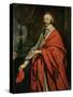Portrait of Cardinal de Richelieu-Philippe De Champaigne-Stretched Canvas