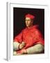 Portrait of Cardinal Dovizzi De Bibbiena (1470-1520)-Raphael-Framed Giclee Print