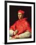 Portrait of Cardinal Dovizzi De Bibbiena (1470-1520)-Raphael-Framed Giclee Print