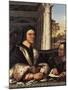 Portrait of Cardinal Ferry Carondelet with the Secretary, 1512-Sebastiano del Piombo-Mounted Giclee Print