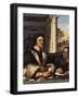 Portrait of Cardinal Ferry Carondelet with the Secretary, 1512-Sebastiano del Piombo-Framed Giclee Print