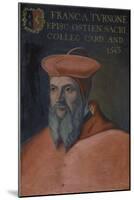 Portrait of Cardinal Francois-Juste II De Tournon (1489-1562)-null-Mounted Giclee Print