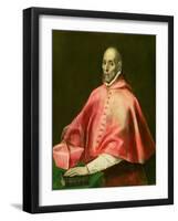 Portrait of Cardinal Juan De Tavera-El Greco-Framed Giclee Print