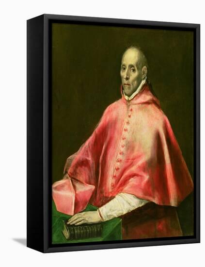 Portrait of Cardinal Juan De Tavera-El Greco-Framed Stretched Canvas