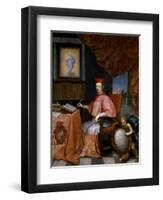 Portrait of Cardinal Juan Everardo Nithard, 1674-Alonso Del Arco-Framed Giclee Print