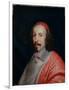 Portrait of Cardinal Jules Mazarin (1602-61)-Philippe De Champaigne-Framed Giclee Print