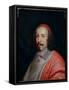 Portrait of Cardinal Jules Mazarin (1602-61)-Philippe De Champaigne-Framed Stretched Canvas