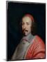 Portrait of Cardinal Jules Mazarin (1602-61)-Philippe De Champaigne-Mounted Giclee Print