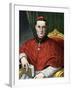 Portrait of Cardinal Mariano Rampolla (1843-1913) Illustration by Tancredi Scarpelli (1866-1937) Fr-Tancredi Scarpelli-Framed Giclee Print