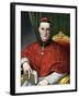 Portrait of Cardinal Mariano Rampolla (1843-1913) Illustration by Tancredi Scarpelli (1866-1937) Fr-Tancredi Scarpelli-Framed Giclee Print