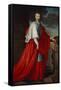 Portrait of Cardinal Mazarin, after 1650-Philippe De Champaigne-Framed Stretched Canvas