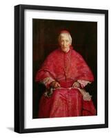 Portrait of Cardinal Newman-John Everett Millais-Framed Giclee Print