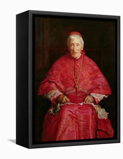 Portrait of Cardinal Newman-John Everett Millais-Framed Stretched Canvas