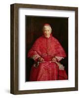 Portrait of Cardinal Newman-John Everett Millais-Framed Premium Giclee Print