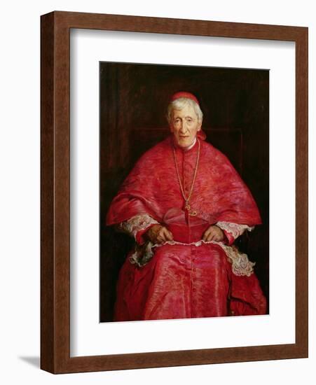 Portrait of Cardinal Newman-John Everett Millais-Framed Giclee Print