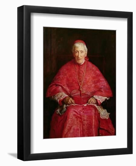 Portrait of Cardinal Newman-John Everett Millais-Framed Giclee Print