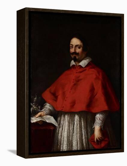 Portrait of Cardinal Pietro Maria Borghese, C.1633-35-Pietro da Cortona-Framed Stretched Canvas