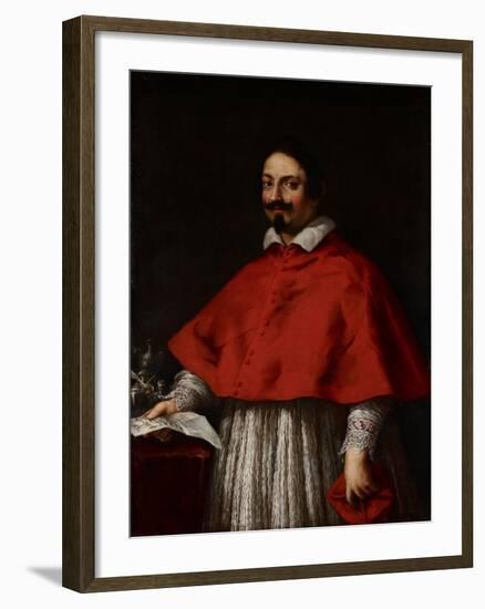 Portrait of Cardinal Pietro Maria Borghese, C.1633-35-Pietro da Cortona-Framed Giclee Print
