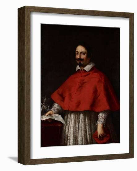 Portrait of Cardinal Pietro Maria Borghese, C.1633-35-Pietro da Cortona-Framed Giclee Print