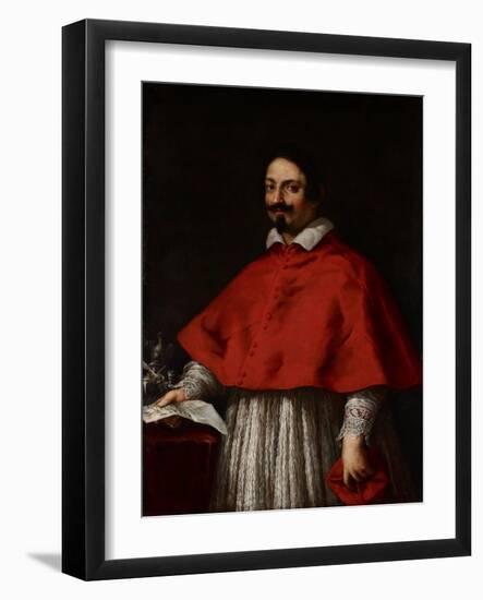 Portrait of Cardinal Pietro Maria Borghese, C.1633-35-Pietro da Cortona-Framed Giclee Print