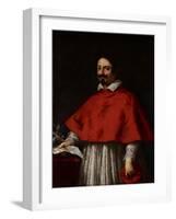 Portrait of Cardinal Pietro Maria Borghese, C.1633-35-Pietro da Cortona-Framed Giclee Print