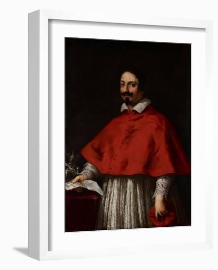 Portrait of Cardinal Pietro Maria Borghese, C.1633-35-Pietro da Cortona-Framed Giclee Print