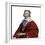 Portrait of Cardinal Richelieu (Armand Jean du Plessis), French clergyman, noble, and statesman-French School-Framed Giclee Print