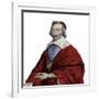 Portrait of Cardinal Richelieu (Armand Jean du Plessis), French clergyman, noble, and statesman-French School-Framed Giclee Print