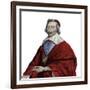 Portrait of Cardinal Richelieu (Armand Jean du Plessis), French clergyman, noble, and statesman-French School-Framed Giclee Print