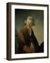 Portrait of Carl Friedrich Abel (1723-178)-Alexandre-Auguste Robineau-Framed Giclee Print