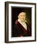 Portrait of Carl Friedrich Gauss, 1840-Christian-albrecht Jensen-Framed Giclee Print