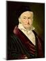 Portrait of Carl Friedrich Gauss, 1840-Christian-albrecht Jensen-Mounted Giclee Print