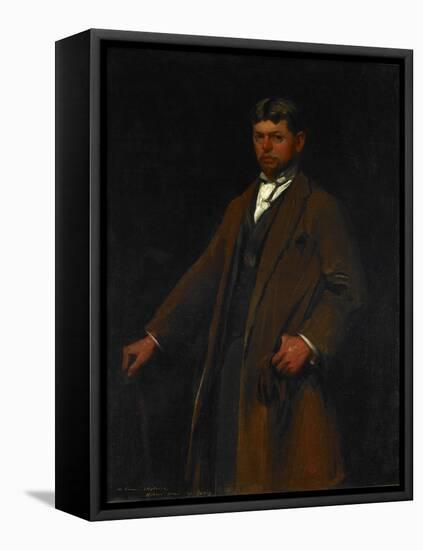 Portrait of Carl Gustav Waldeck, 1896-Robert Cozad Henri-Framed Stretched Canvas