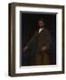 Portrait of Carl Gustav Waldeck, 1896-Robert Cozad Henri-Framed Giclee Print