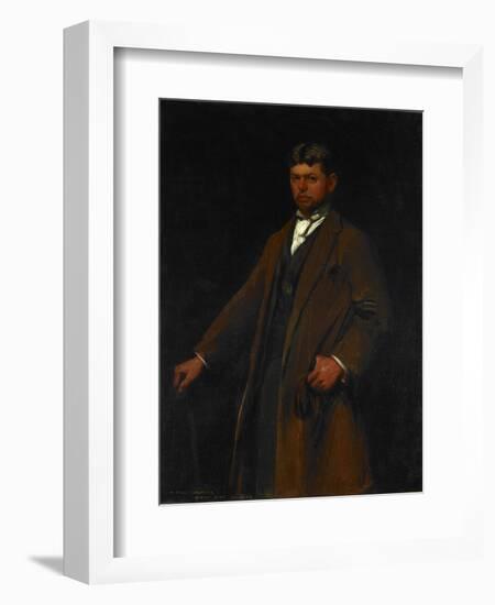 Portrait of Carl Gustav Waldeck, 1896-Robert Cozad Henri-Framed Giclee Print