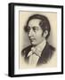 Portrait of Carl Maria Von Weber-German School-Framed Giclee Print