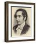 Portrait of Carl Maria Von Weber-German School-Framed Giclee Print