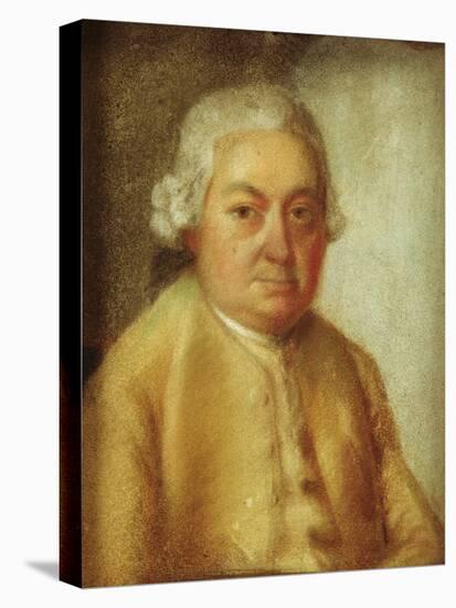 Portrait of Carl Philipp Emanuel Bach, C.1780-Johann Philipp Bach-Stretched Canvas