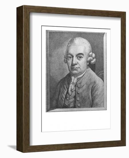 Portrait of Carl Philipp Emanuel Bach-null-Framed Giclee Print