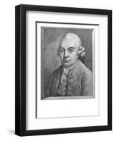 Portrait of Carl Philipp Emanuel Bach-null-Framed Giclee Print