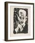 Portrait of Carl Sternheim, 1916-Ernst Ludwig Kirchner-Framed Giclee Print